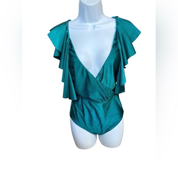 PatBo one piece riffle swim suit size small - Picture 1 of 6